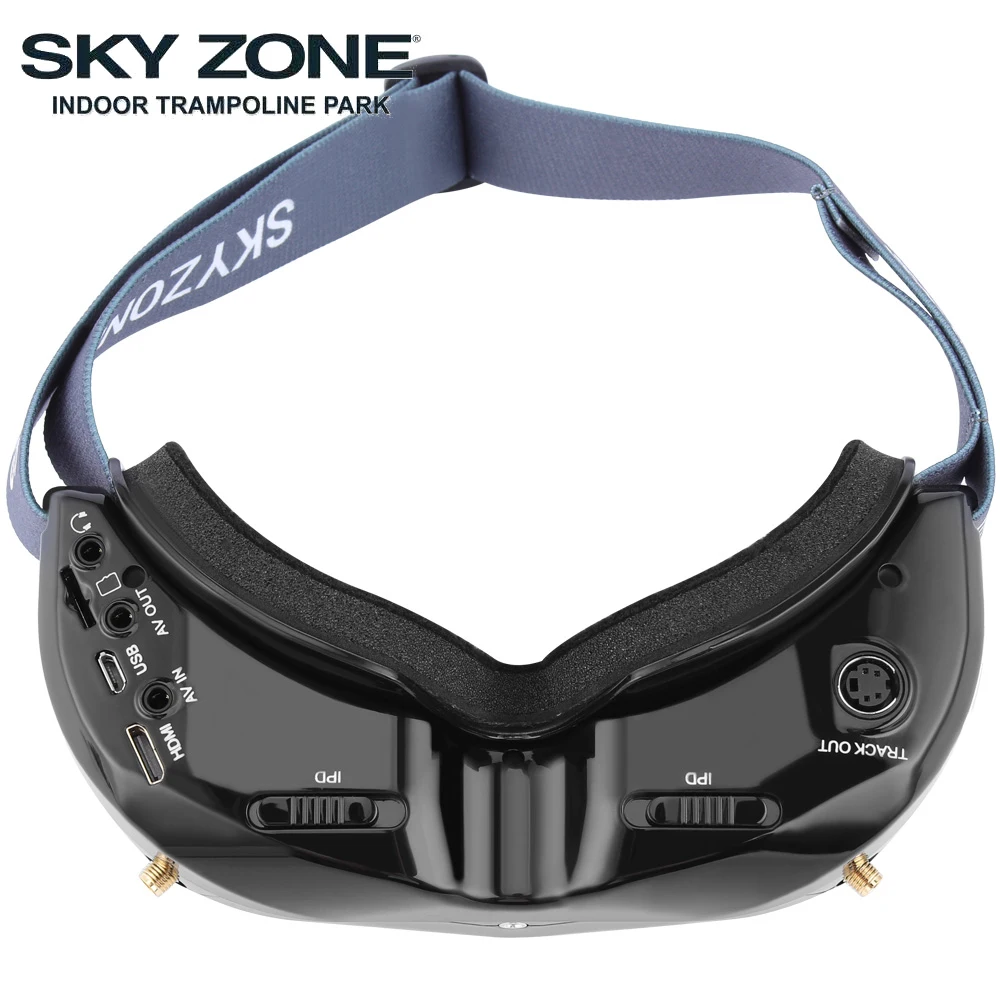 SKYZONE SKY02C/SKY02X 5,8 ГГц 48CH FPV очки Поддержка 2D/3D HDMI отслеживание головы с вентилятором DVR камера для RC Самолет гоночный FPV Дрон