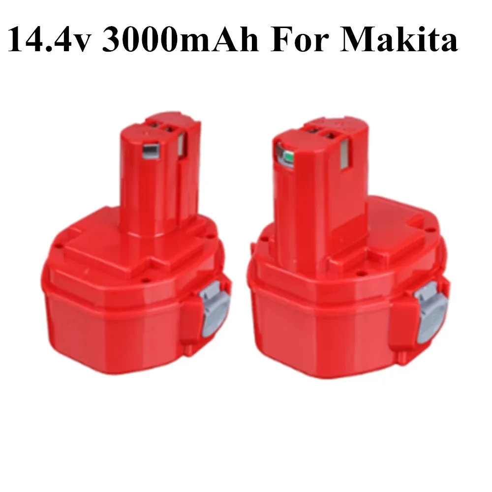 2PCS For Makita 14.4V 1420 Battery 1422 1433 1434 1435 1435F 192699-A 193158-3 