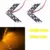 2 Шт./лот 14 SMD LED Arrow Panel For Car Rear View Mirror Indicator Turn Signal Light Car LED Rearview mirror light