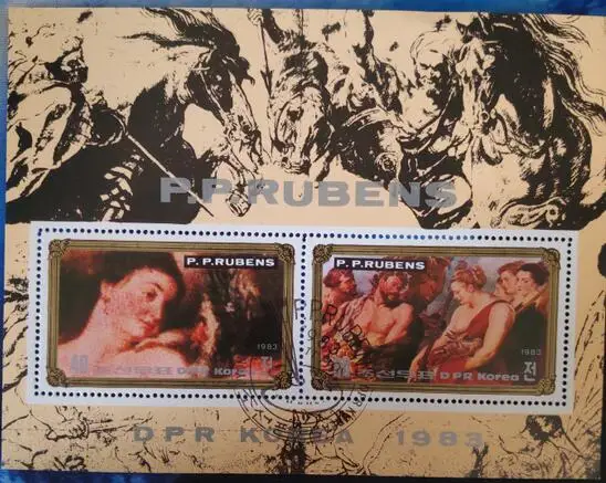 Коллекция почтовых штампов Rubens 1983 | Дом и сад