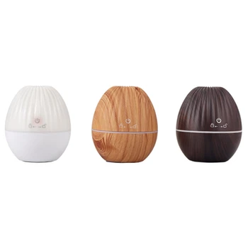 

Usb Air Humidifier Olive Shape Aroma Essential Oil Diffuser Cool Mist with Colorful LED Light for Yoga Spa Living Room