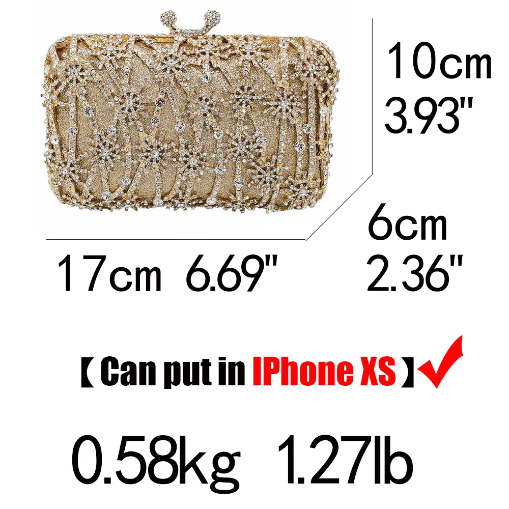 Женский ажурный клатч Boutique De FGG сумка минодьер с цветочным рисунком вечерняя