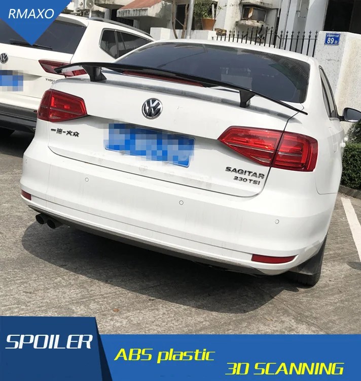 Спойлер для Volkswagen J etta 2011 2016 спойлер sagitar из ABS материала заднее крыло автомобиля