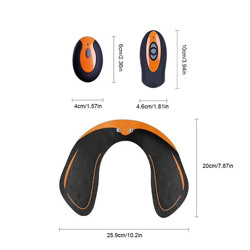 EMS Hips Trainer Butt Toner for Women EMS Buttock Muscle Electrical Stimulator Buttocks Massage Integrated Fitness Equipments (2)