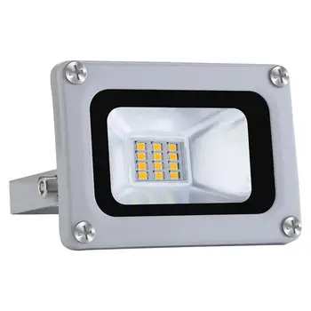 

Super Bright 10W LED Floodlight SMD Outdoor Reflector Lamp Cool White Spotlight Outdoor Wall Lamp for Street Garden Lighting