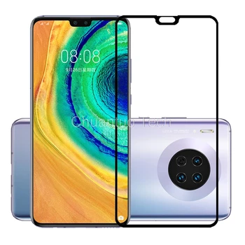 

30 Pcs/Lot 9H Premium Tempered Glass for Huawei Mate 30 5G Full Coverage Screen Protector Protective Film for Huawei Mate 30