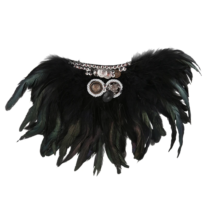Boutonniere Clips Collar Brooch Pin Wedding Bussiness Suits Banquet Brooch Black Feather Anchor Flower Corsage Party Bar Singe