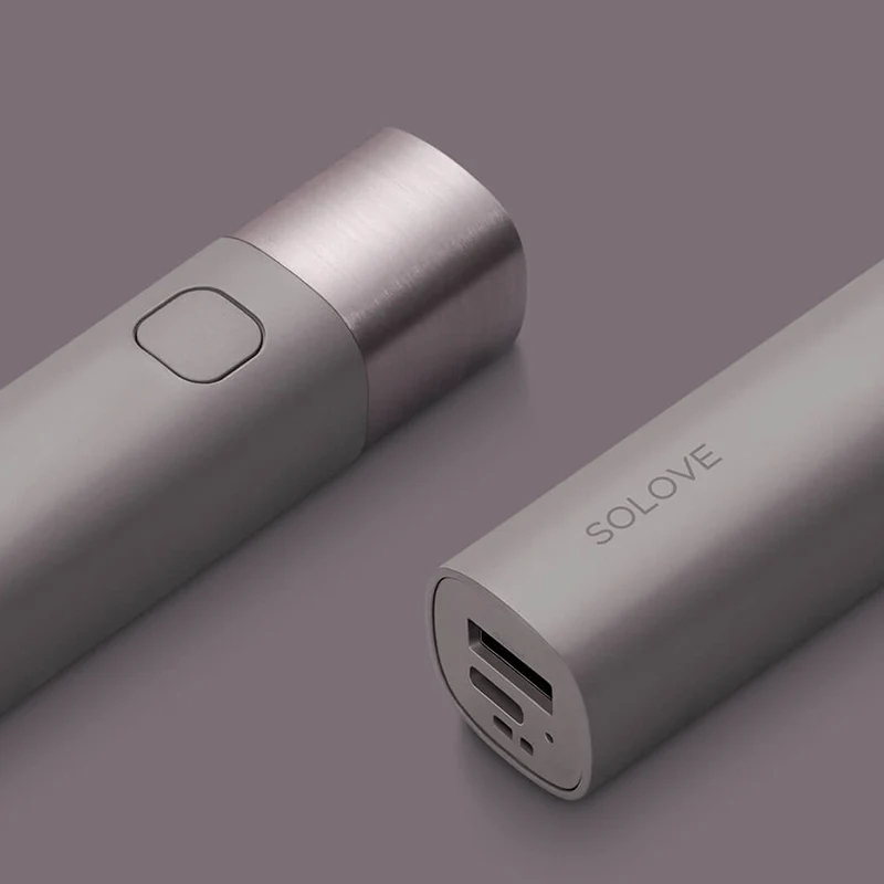3012770-Purple XIAOMI SOLOVE портативный светильник-вспышка для мобильных устройств светодиодный светильник для наружной вспышки Самостоятельная лампа SOS светильник-вспышка Ночной светильник водонепроницаемый - Испускаемый цвет: 3012770-Purple