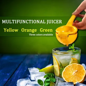 

20x6x4CM Kitchen Tools Lemon Squeezer Aluminum alloy Orange Juicer Fruit Juice Reamers Fast Handle Press Multifunctional Tool