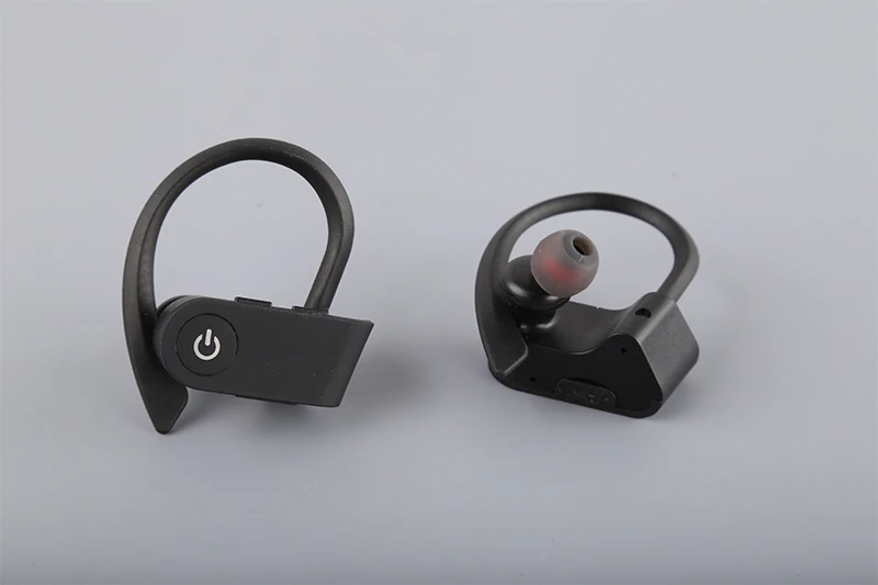 Беспроводные наушники с Ушными крючками, Bluetooth 5,0 TWS, гарнитура, спортивные анти-свободные наушники для бега, поддержка микрофона для смартфона
