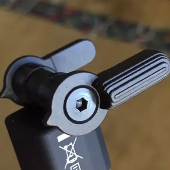 

Magorui .223/5.56 Ambidextrous Safety Selector Ambi Replaces Mil-Spec Steel black