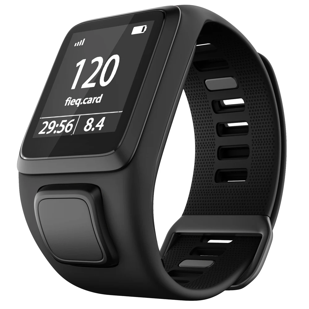 Ремешок для TomTom Runner 3 2 Spark 3 gps спортивные часы Tom 2 3 серии Силиконовый сменный Браслет ремешок для часов мягкий смарт-браслет