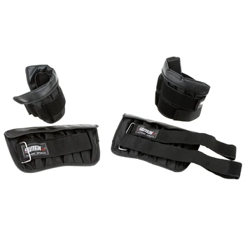 melhor Suten 4 Pces Weighted Boxe Formação Com Carga, 2 Pces Carga Máxima 3kg Wrap De Pulso & Carga Máxima 6kg Tornozelo Banda
