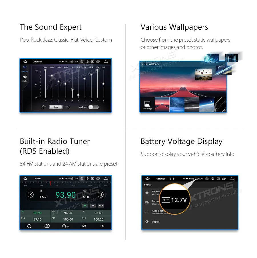 Best 7" Android 9.0 Pie OS Car Multimedia Navigation GPS Radio for Fiat Grande Punto (199/310) 2005-2009 & Fiat Linea (323) 2007-2011 18
