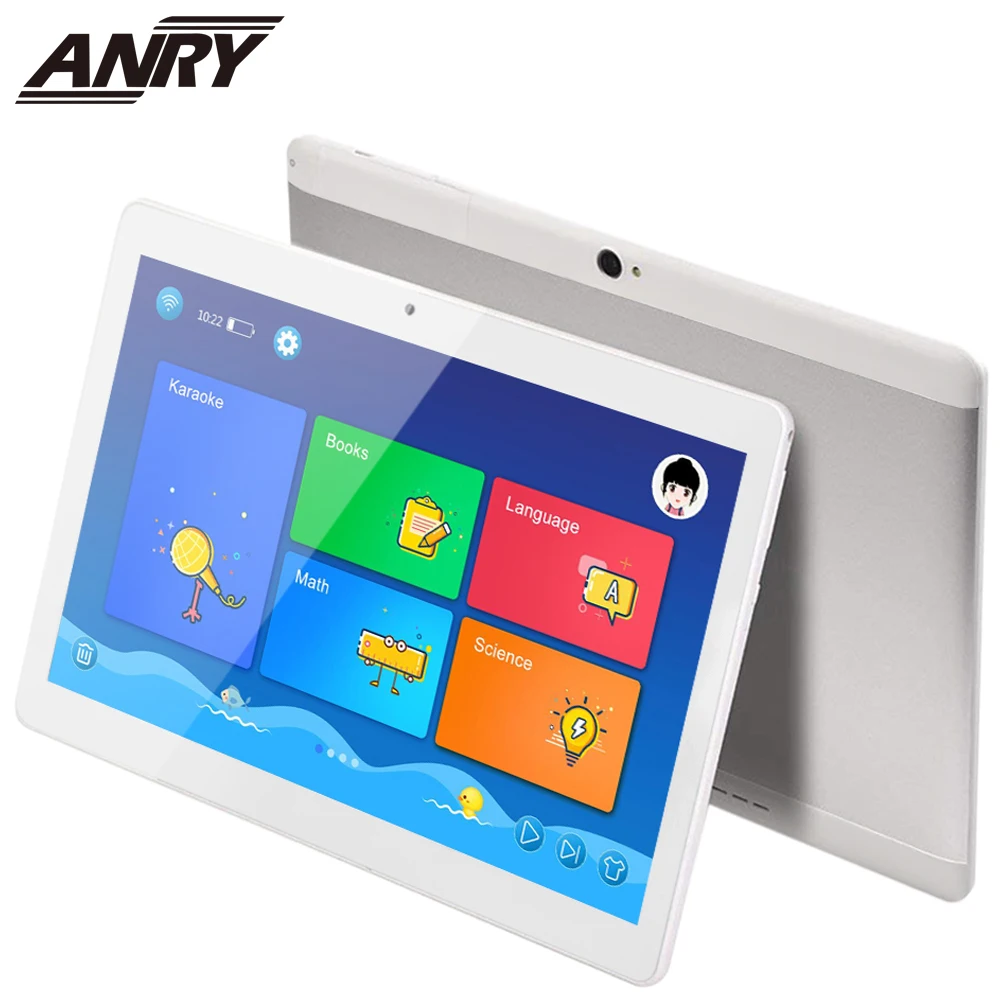 ANRY, новинка,, Android 7,0, 10 дюймов, планшетный ПК, четырехъядерный, 4G, телефонный звонок, Google market, gps, WiFi, FM, Bluetooth, 10,1, фаблет