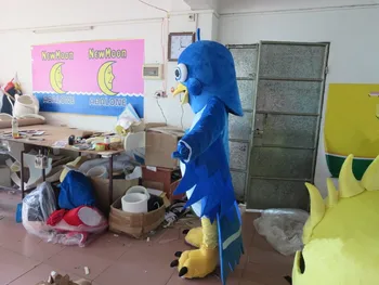

Blue Bird Mascot Costume Suits Cosplay Party Game Dress Outfits Clothing Advertising Promotion Carnival Halloween Easter Adults