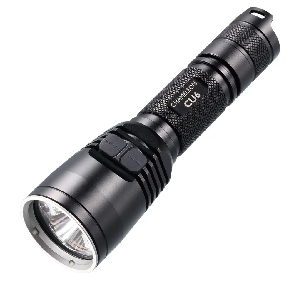 

2020 NITECORE CU6 440 Lumen CREE XP-G2 R5 White+3000mW Ultraviolet Beam UV LED with RGB Color Flashlight Chameleon Free shipping