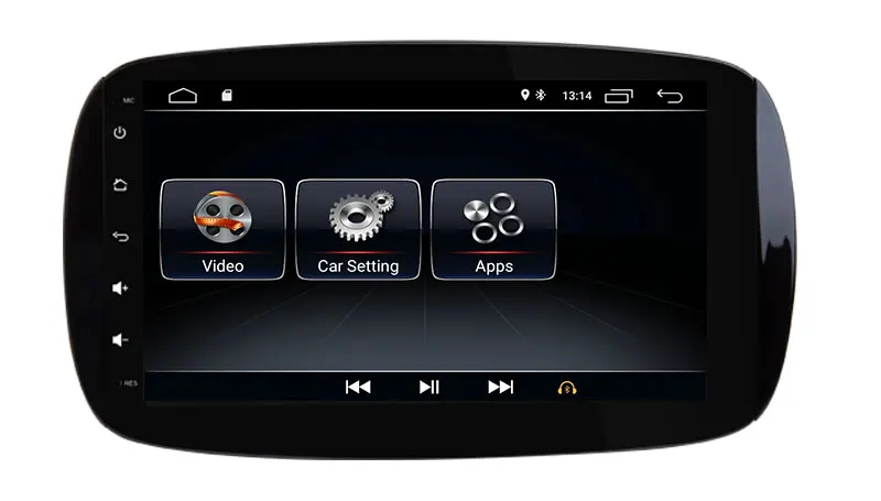 Cheap 9 Inch Android 9.0 Car Radio Stereo Systemr Navigation For Mercedes Benz smart Fortwo WIFI GPS Multimedia TPMS BT Carplay 1