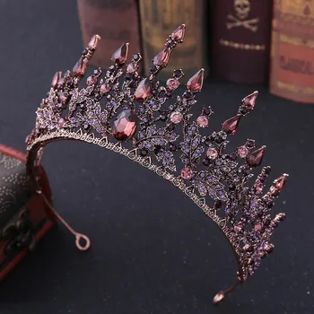 Buy OnlineFORSEVEN New Vintage Baroque Headbands Crystal Tiaras Crowns Bride Noiva Headpieces Bridal Wedding Party Hair Jewelry For Women.