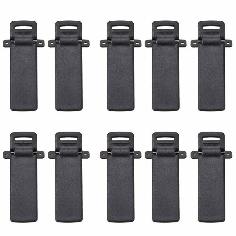 10pcs Original Baofeng UV 5R Belt Clip With Screrws For Baofeng UV5R UV 5RA UV 5RE 5