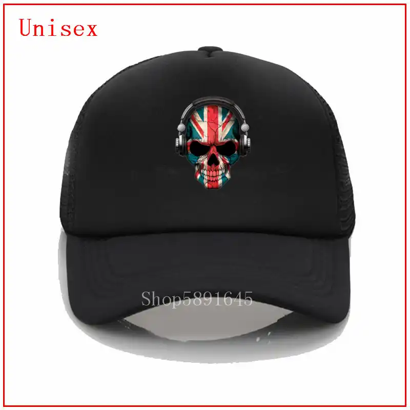 mens designer skull caps