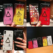 2 in 1 mobile phone case for iPhone 8 7 6 x xr xs max mobile phone case for iPhone 6 7 8 6s Plus graffiti anti-fall phone case