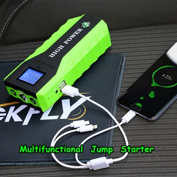 

Emergency Car Jump Starter 12V Portable Power Bank Starting Device Car Charger 1000A Battery Multifunctional Booster Buster