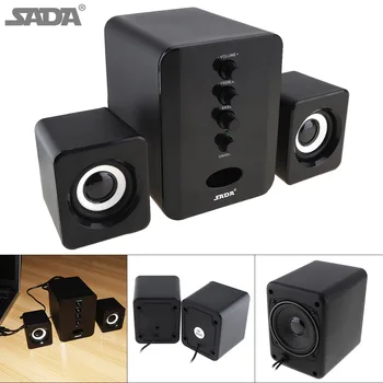 

SADA D-203 Combination Speaker USB Wired Computer Bluetooth Speaker Bass Stereo Music Player Subwoofer Sound Box Speaker