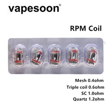 50 шт. R-PM катушки сетки 0.4ohm/тройной 0.6ohm/SC 1.0ohm/кварц 1.2ohm для S-MOK R-PM40/f-etch мини-комплект