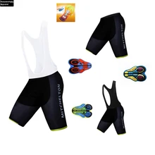 MITCHLETON Black 6XL PRO TEAM 20D GEL PAD BLACK CYCLING BIB SHORTS Men Cycling Ropa Ciclismo Men Cycling Bottom MTB Shorts