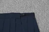 Japanese School Dresses Sailor Suit Plain Pleated Skirt Jk Uniforms College Middle School Costume Black Blue Gray 43-80cm Length 6