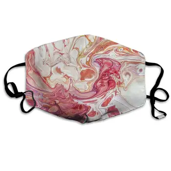 

Mouth Mask Gorgeous Marble Print Masks - Breathable Adjustable Windproof Mouth-Muffle, Camping Running for Women and Men