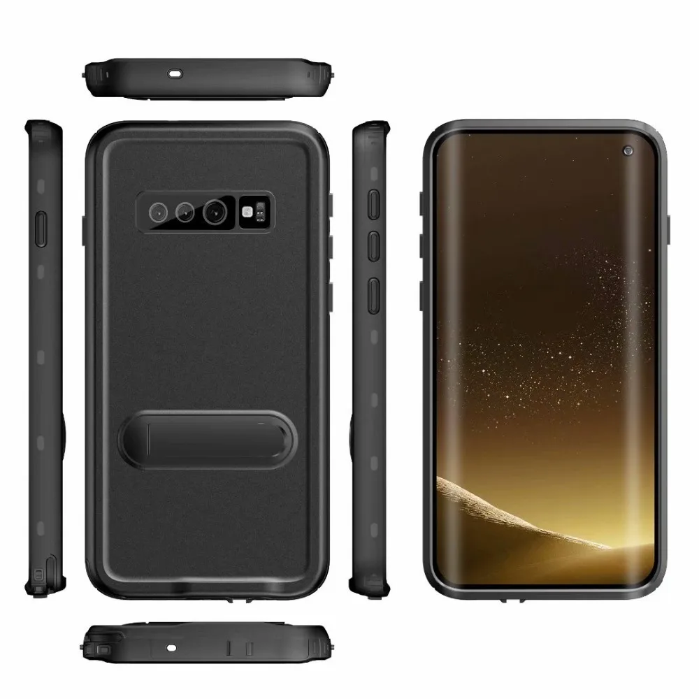 Для samsung S10 чехол Red Pepper точка Стиль IP68 Водонепроницаемый для подводного плавания Чехол-Броня из ПК+ ТПУ чехол для Galaxy S10 плюс