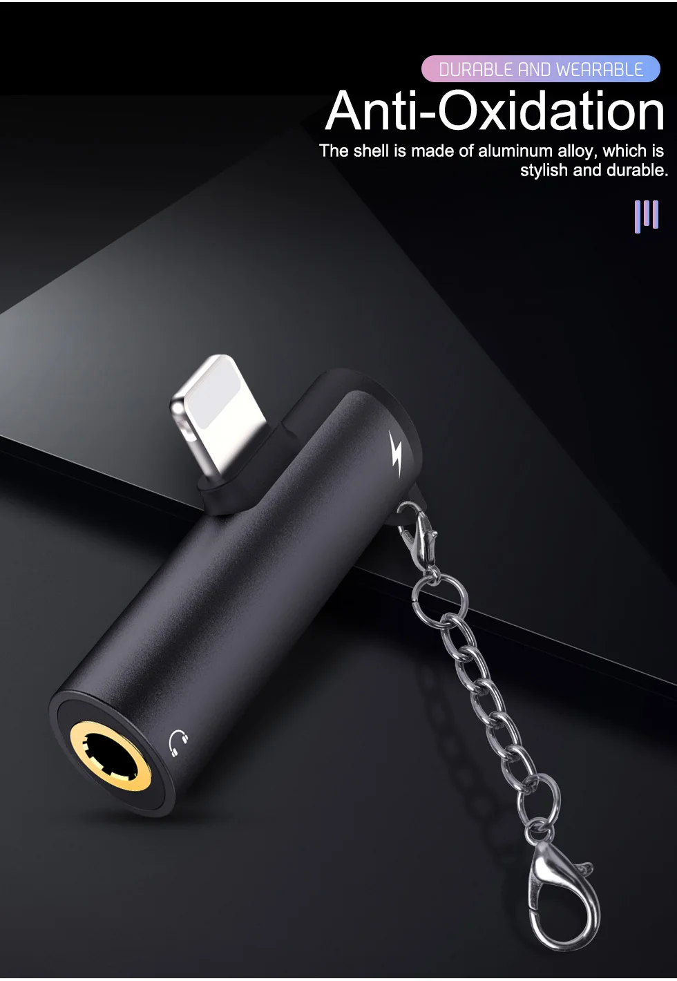 Для Lightning/3,5 мм разъем для наушников Aux аудио OTG адаптер для iPhone 11 Pro XS MAX X XR 7 8 Plus разветвитель разъем