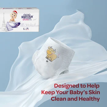 

Snug & Dry Baby pants Super-absorbent Breathable Comfortable Wetness Indicator Hypoallergenic baby Diapers Baby Care
