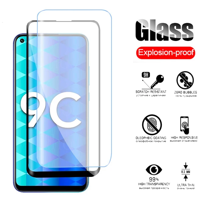 Закаленное защитное стекло для Huawei Honor 9C 9a 9s 9x Pro Lite 9 C A X S 9xlite, Защита экрана для камеры, стеклянная пленка для объектива