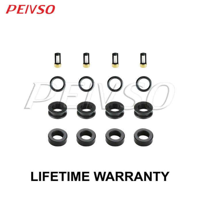 

Fuel Injector Repair Service Kit Orings Seals Filters for Toyota 93-97