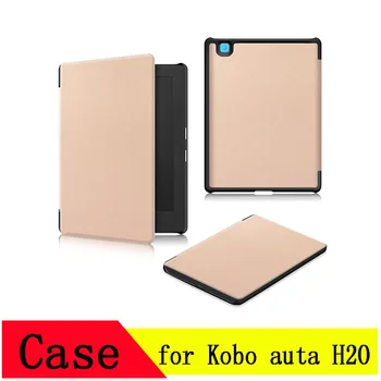 

Smart Magnetic cover stand case for funda Kobo aura edition 2 capa for Kobo aura H2O edition 2 6.8" 2017 waterproof ereader case