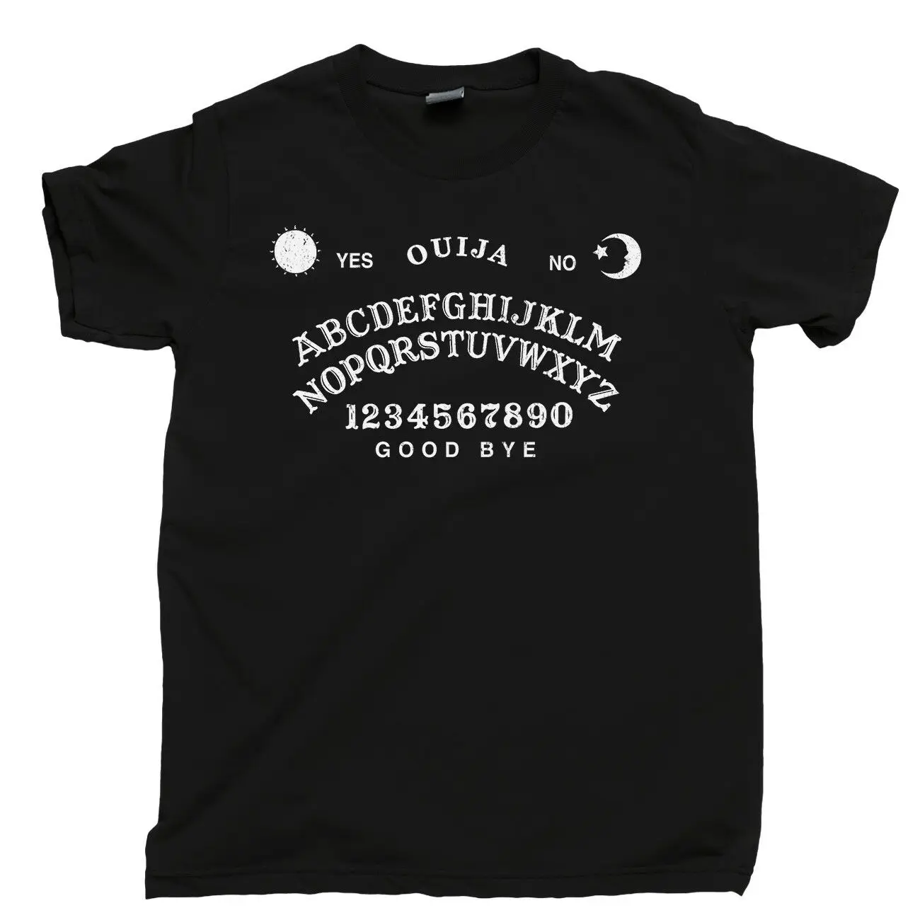 Ouija настольная футболка Mystifying Oracle Talking Spirit Planchette Seance с призраком 2019 Мужская