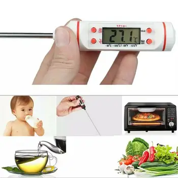 

Kitchen Food Thermometer For Meat Bbq Cooking Water Probe Electronic Oven Tools Digital Thermometer Kitchen Food T1Z1