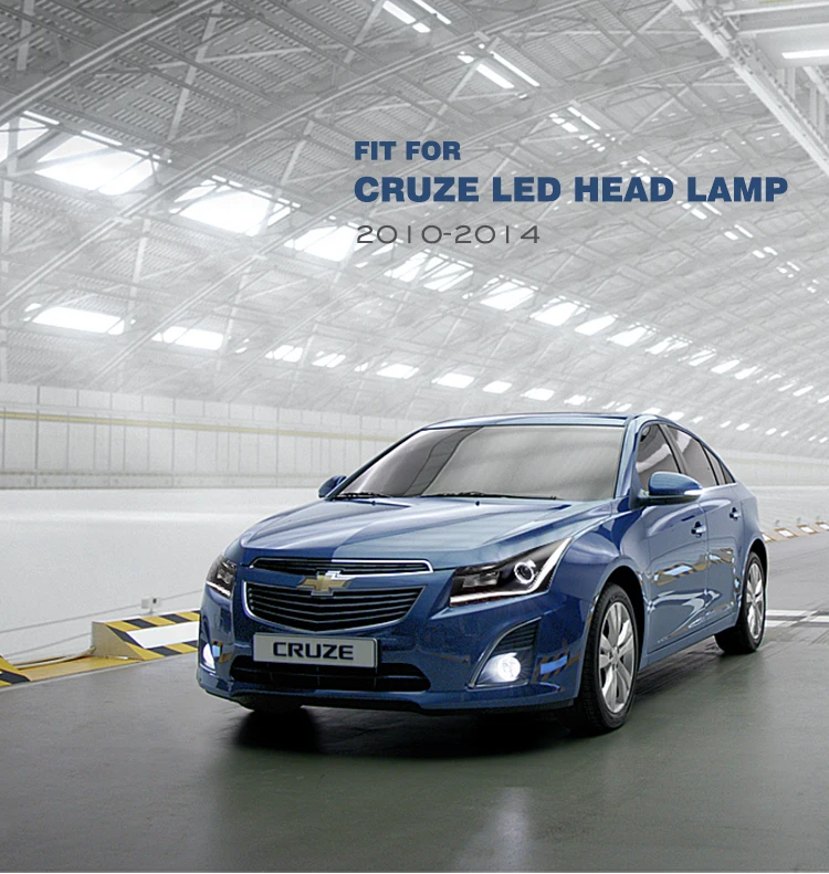 Автомобильная фара для Chevrolet Chevy Cruze фары для 1th Gen J300 светодиодный Holden фары в сборе ксеноновая лампа DRL 2010