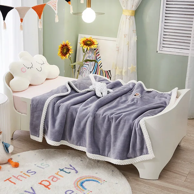 Polyester 100x150cm Blanket Air Conditioning Solid Color Blanket Hosuehold Soft Bedding Covers Kids Adults For Home Bedroom Blanket Aliexpress