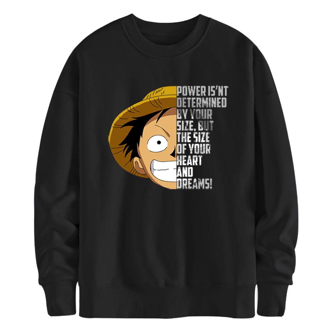 Luffy толстовки с длинными рукавами цельные для мужчин зимняя мужская одежда