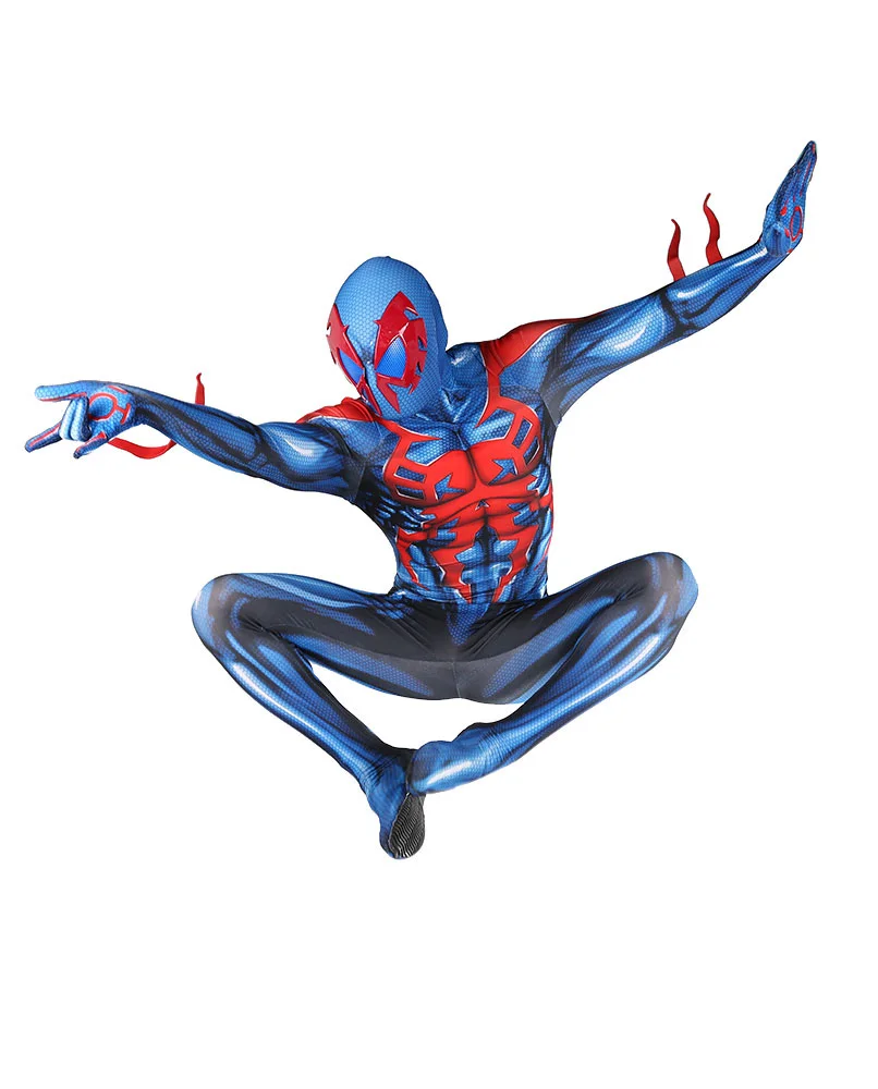 2099 Мигель О 'Хара Человек-паук косплей супергерой Человек-паук Полный Костюм зентай костюм взрослый человек комбинезон с длинными рукавами комбинезоны