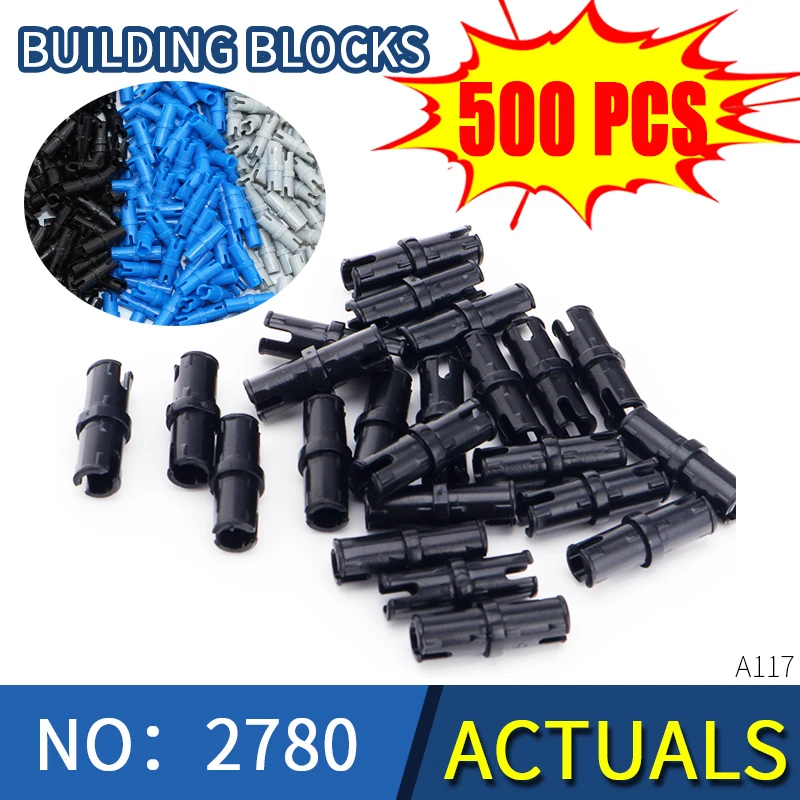 KAZI 2780 строительные блоки Technic части штифта с фрикционными гребнями удлиненные и