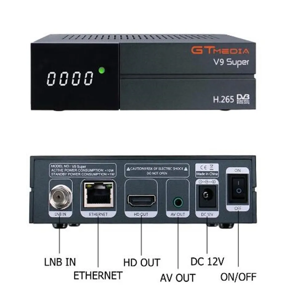 1080P DVB S2 GTmedia V9 Super Spain HD спутниковый ресивер та же V8 Nova Freesat цифровой по всему