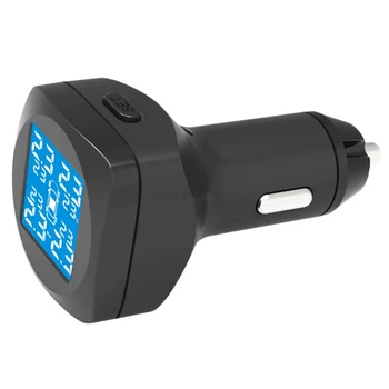

Car Tire Pressure Alarm Monitor System 4 Internal Sensor Auto Tyre Monitoring