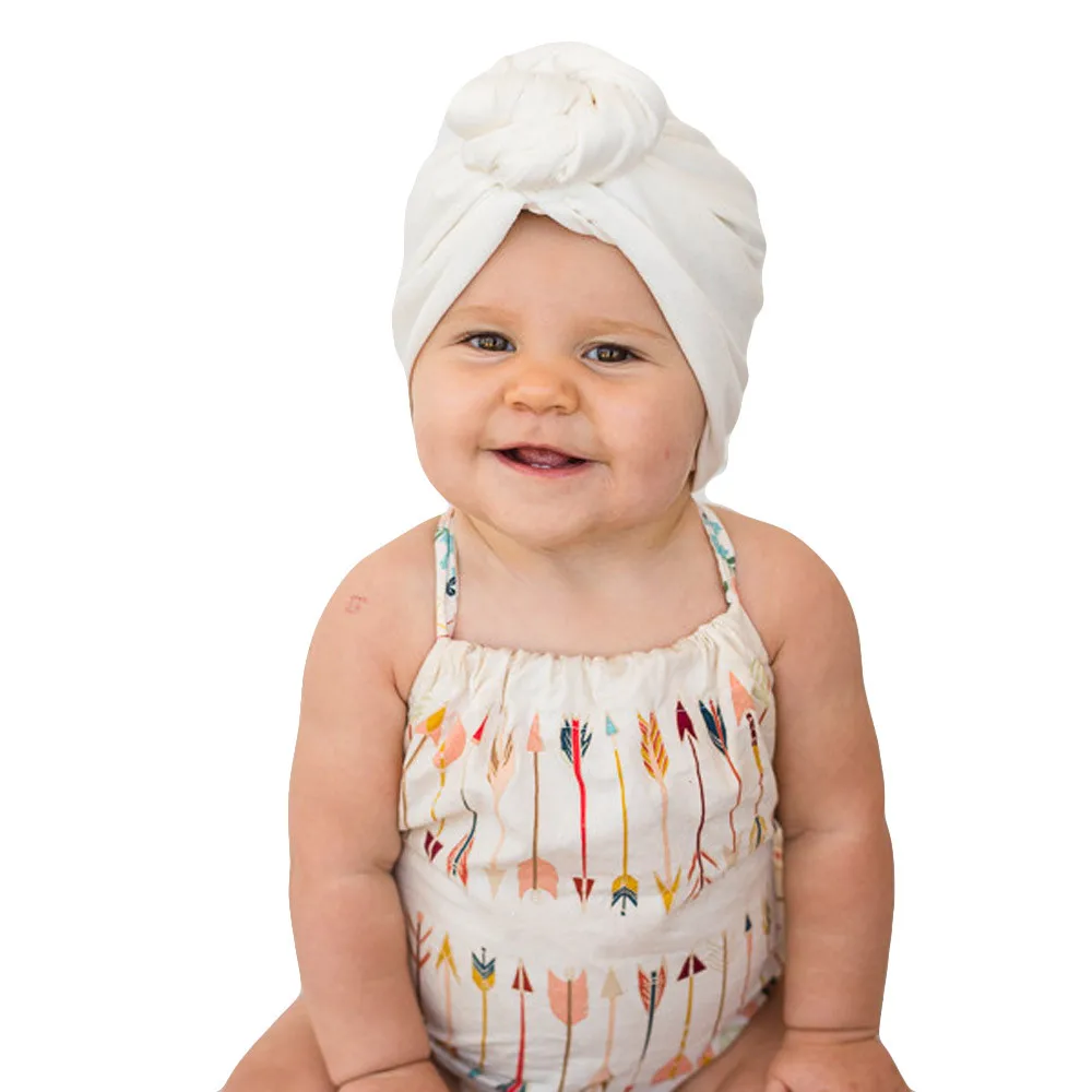 Шапка для маленьких девочек и мальчиков, зимняя детская чалма для маленьких мальчиков и девочек, индийская шляпа, милая мягкая шляпа для фотографирования новорожденных, реквизит, детская шапка