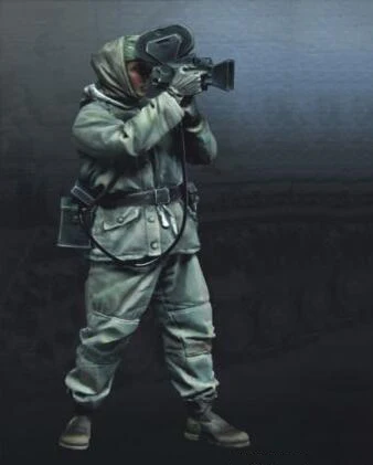 1/35 Resin Model Building Kit Figure Take a photo | Игрушки и хобби