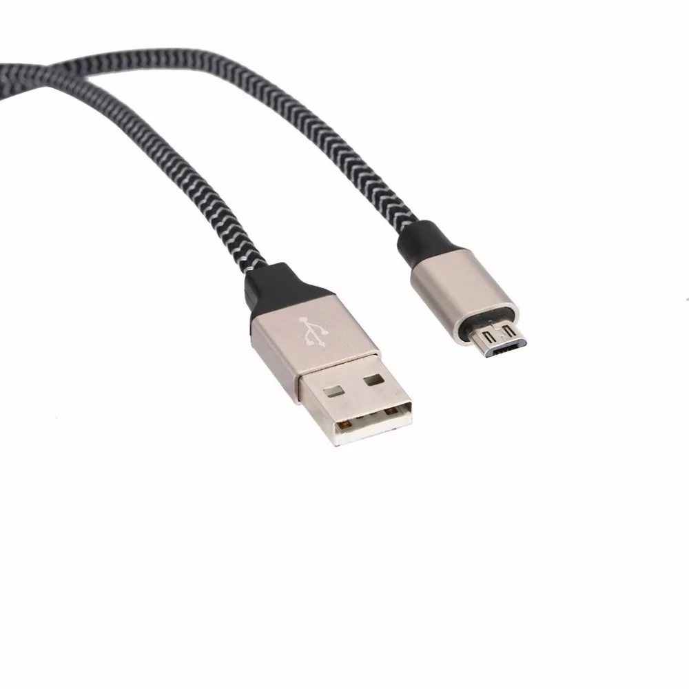 Высокое качество Прочный зарядный инструмент зарядный кабель USB 2A нейлон плетение Быстрая зарядка данных для V8 интерфейс